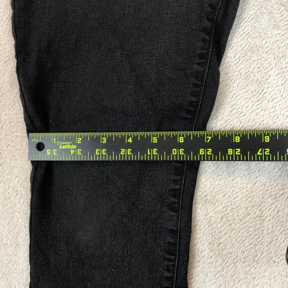 Banana Republic Womens Jeans 28/6 High Rise Skinny Stretch Black Denim Ankle - Picture 5 of 11